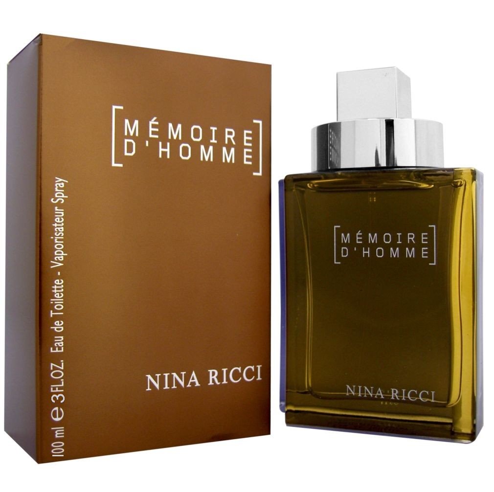 Nina Ricci Memoire d'Homme Eau de Toilette Spray 100 ml for Men