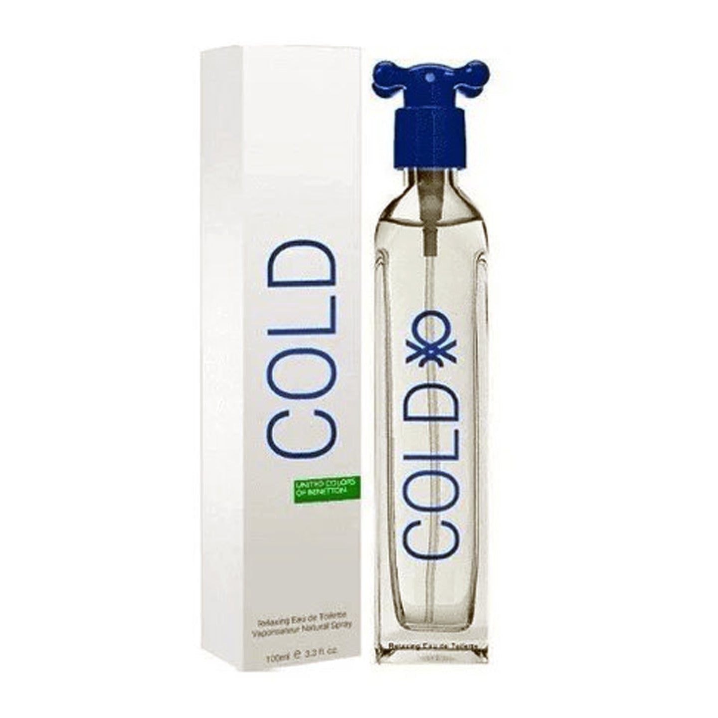 Benetton Cold Eau de Toilette Spray 100 ml for Men