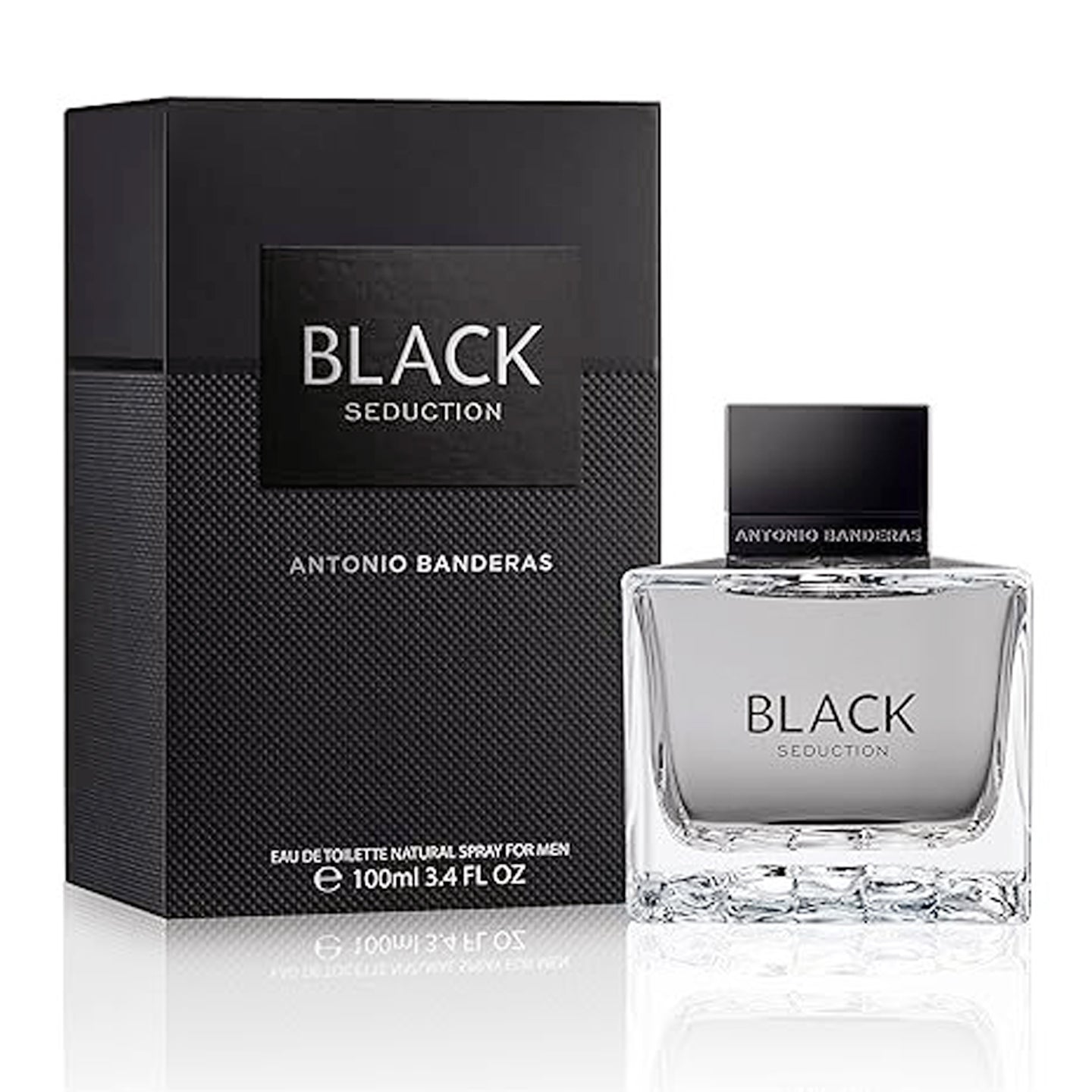 Antonio Banderas Seduction In Black Eau de Toilette Spray for Men