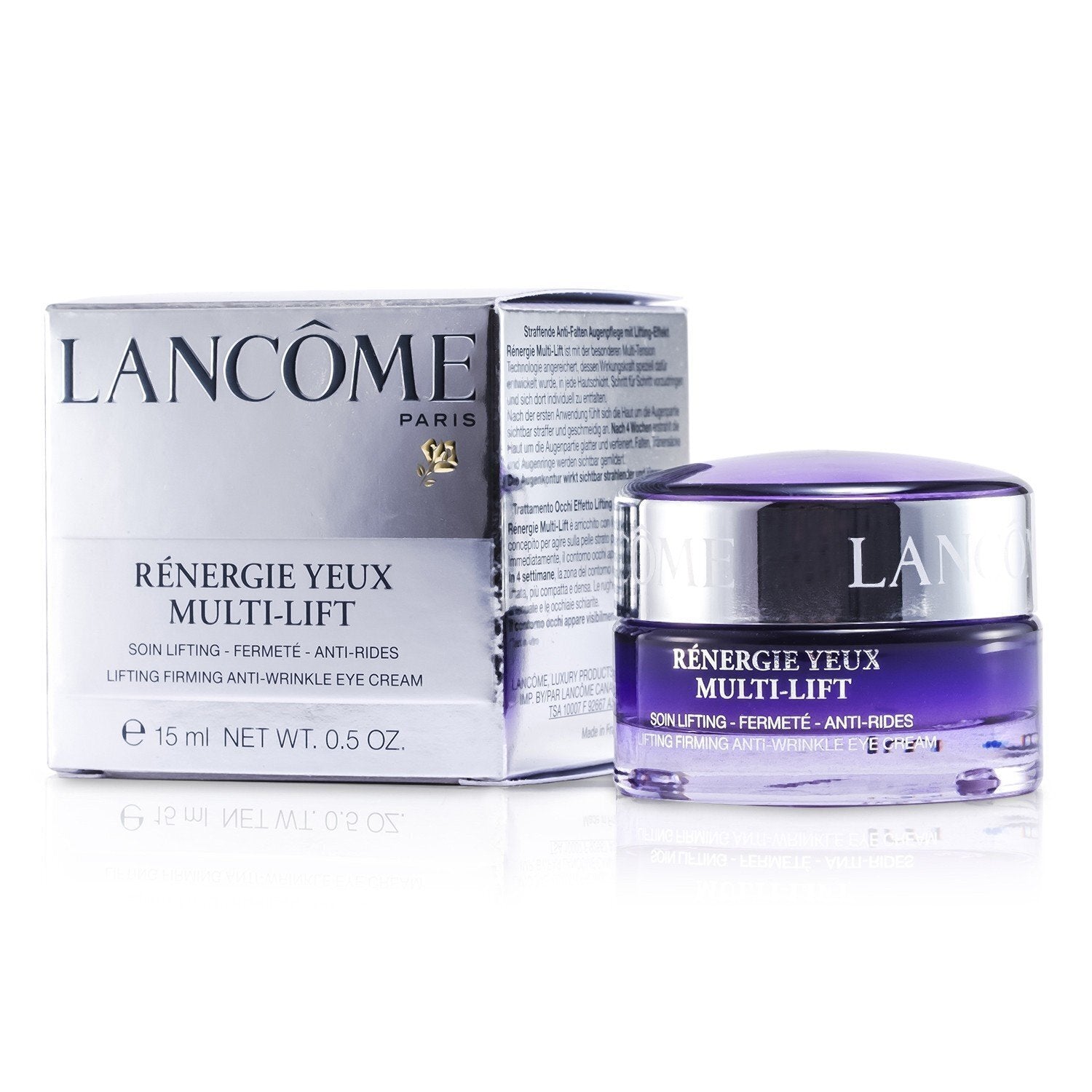 Lancome Renergie Yeux Multi Lift Lifting Firming Anti Wrinkle Eye Creme 15Ml