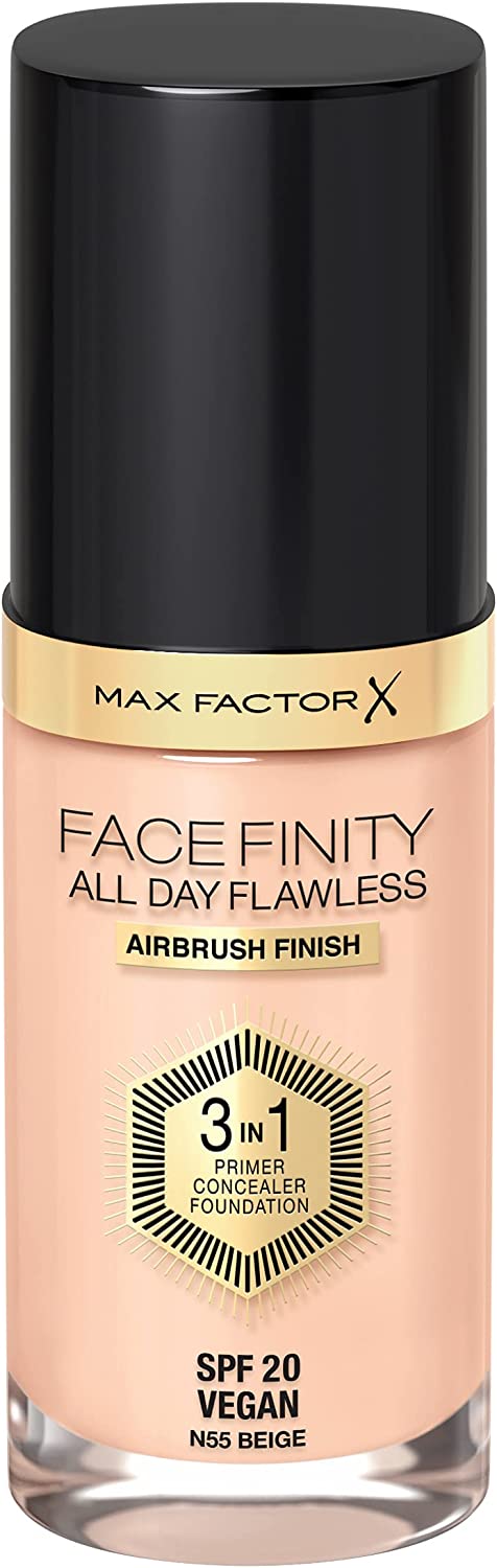 Face Finity All Day Makellose 3-in-1 Foundation, Primer, Concealer SPF 20 30 ml