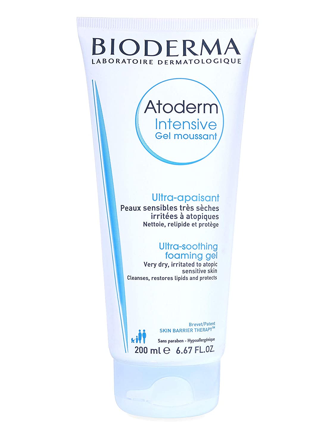 Atoderm Intensive Foaming Gel Body Wash For Very Dry Skin 200 Ml